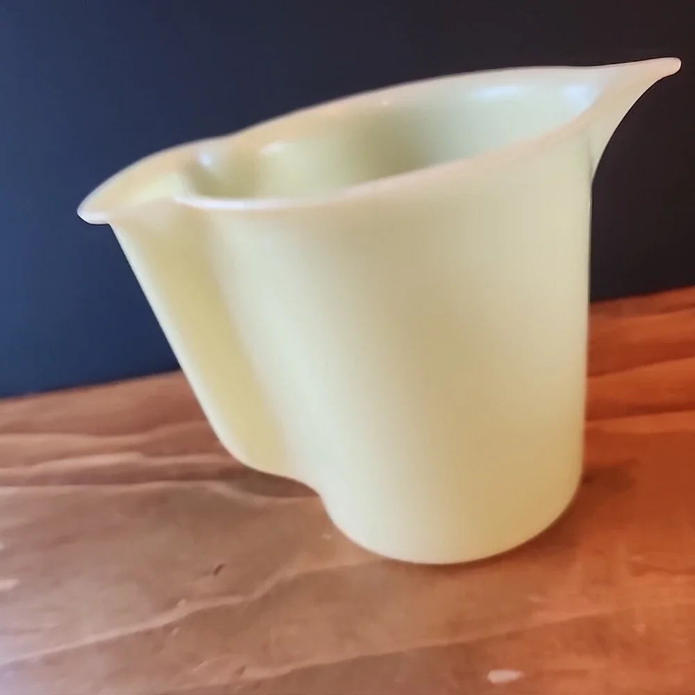Vintage Tupperware Yellow Plastic Creamer Pitcher No‎ Lid Replacement 574-4